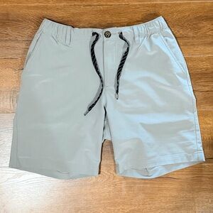 chubbies Light Gray Men’s Flat Front Shorts